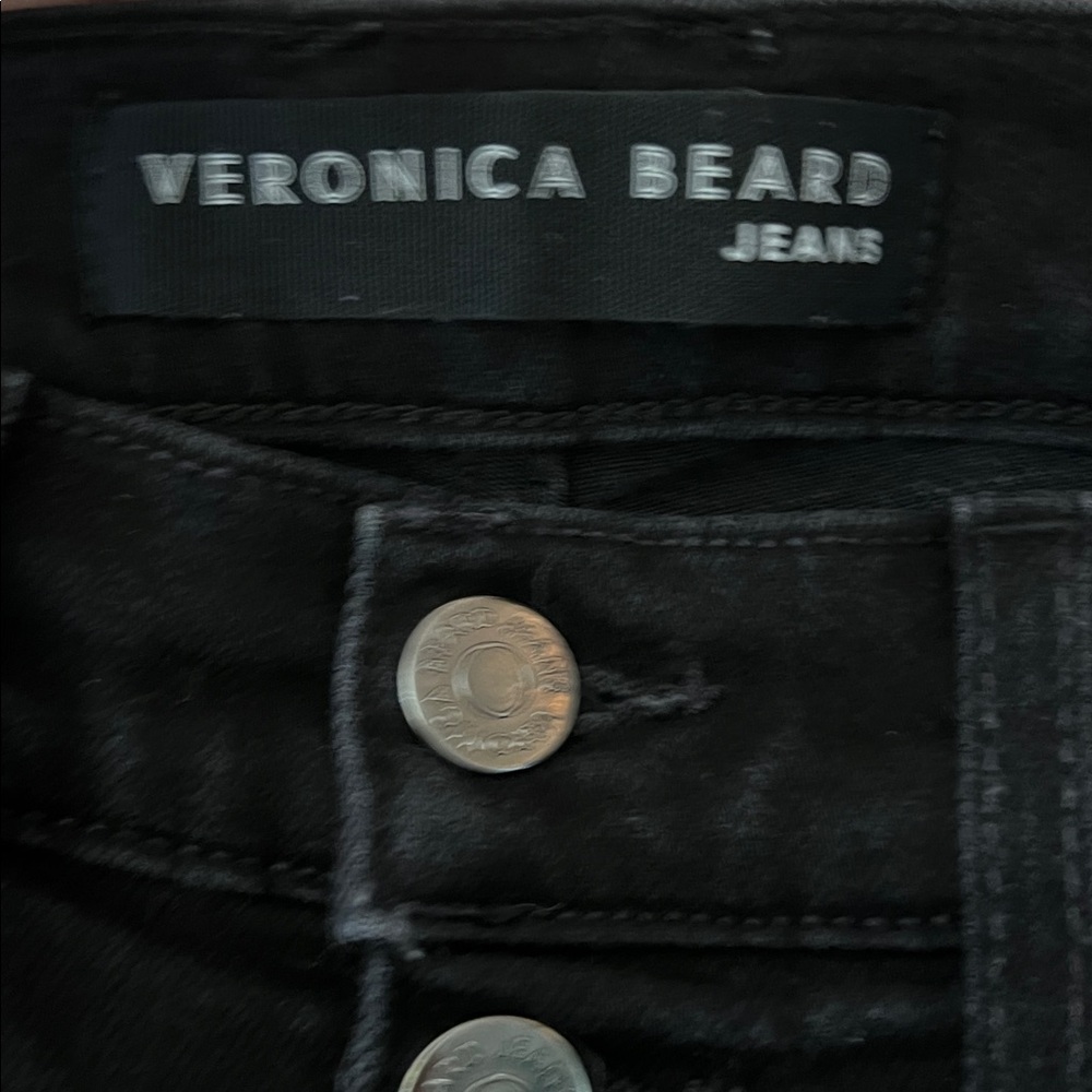 Veronica Beard Debbie Skimny Jean Onyx Women’s 27 - Picture 5 of 7